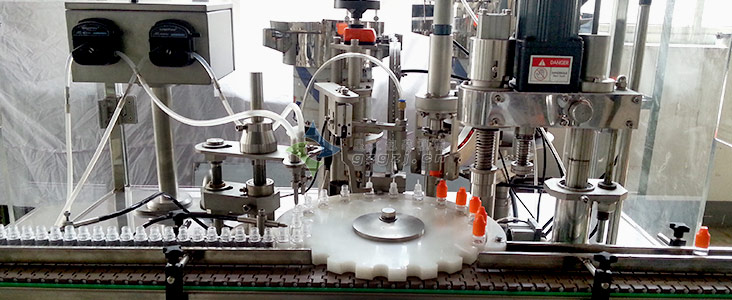 灌裝旋蓋一體機細節(jié)圖