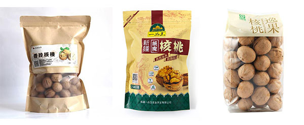 大型核桃自動包裝設備-全自動核桃包裝生產(chǎn)機械樣品展示圖