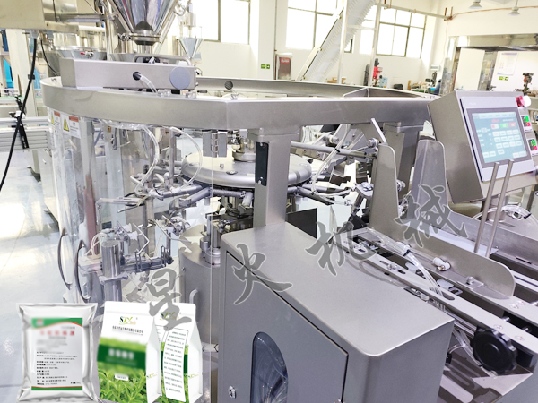 成都給袋式粉劑自動包裝機實拍圖