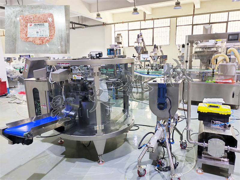成都星火肉滑自動(dòng)包裝機(jī)實(shí)拍圖