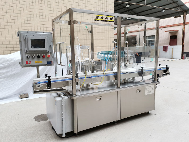 口服液自動(dòng)灌裝旋蓋一體機(jī)