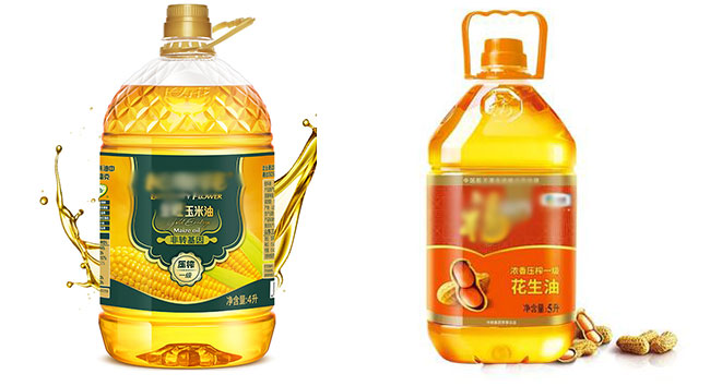 食用油灌裝機設備灌裝樣品展示